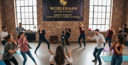 acting workshop practice session